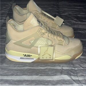 Air Jordan 4 Size 11 Sail Off - White